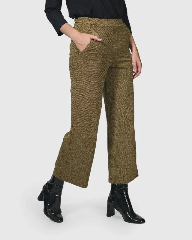 Essential Cropped Pants, Honey