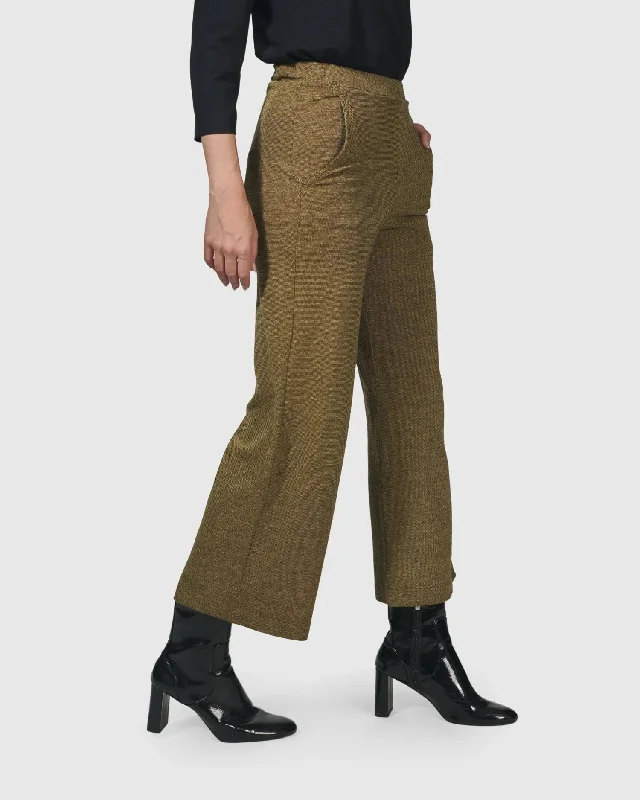 Essential Cropped Pants, Honey