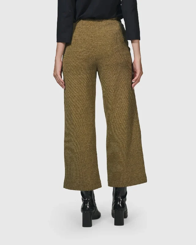 Essential Cropped Pants, Honey