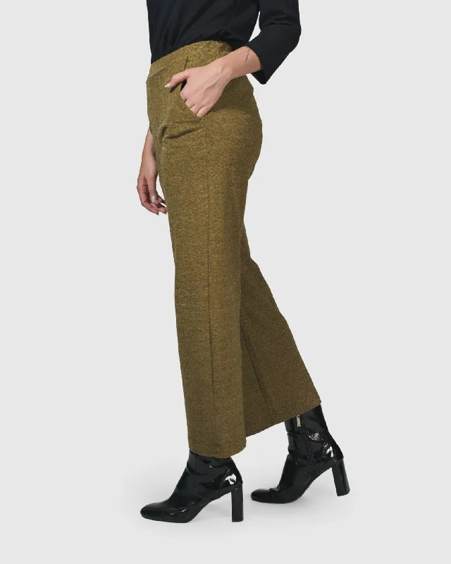 Essential Cropped Pants, Honey