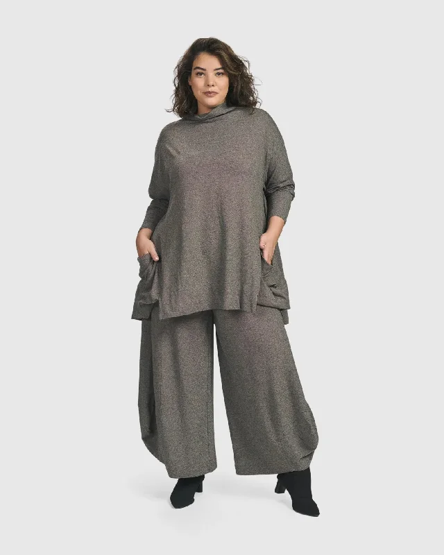 Essential Toned Up Punto Pants, Fog