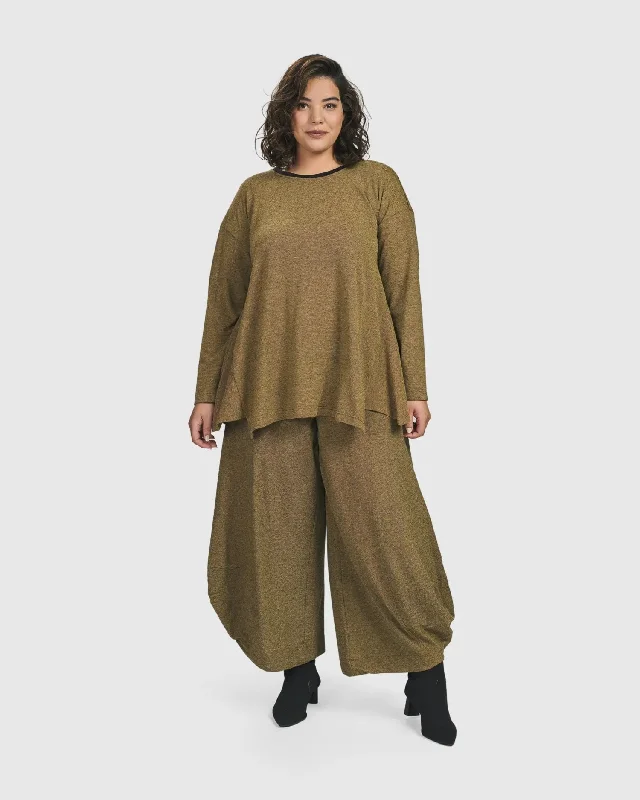 Essential Toned Up Punto Pants, Honey