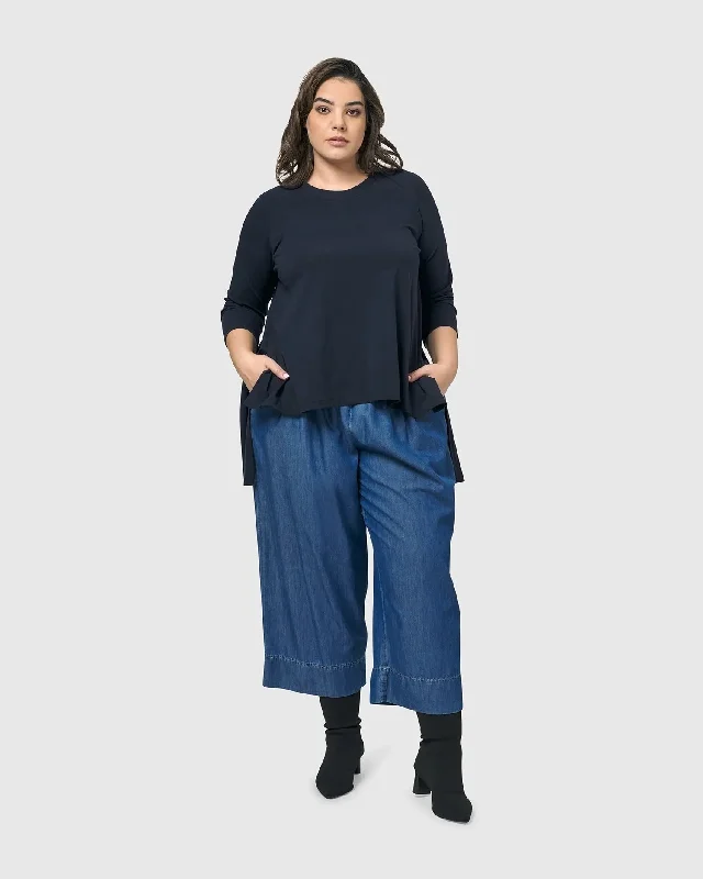 Hestia Pants, Denim