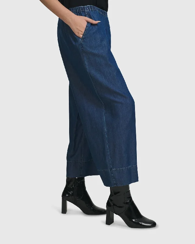 Hestia Pants, Denim