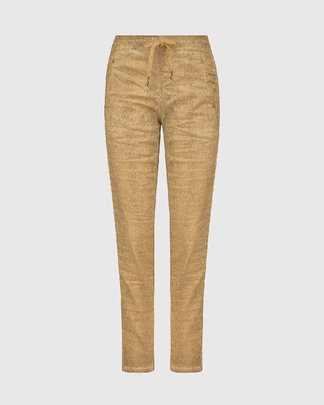 Leo Iconic Stretch Jeans, Honey