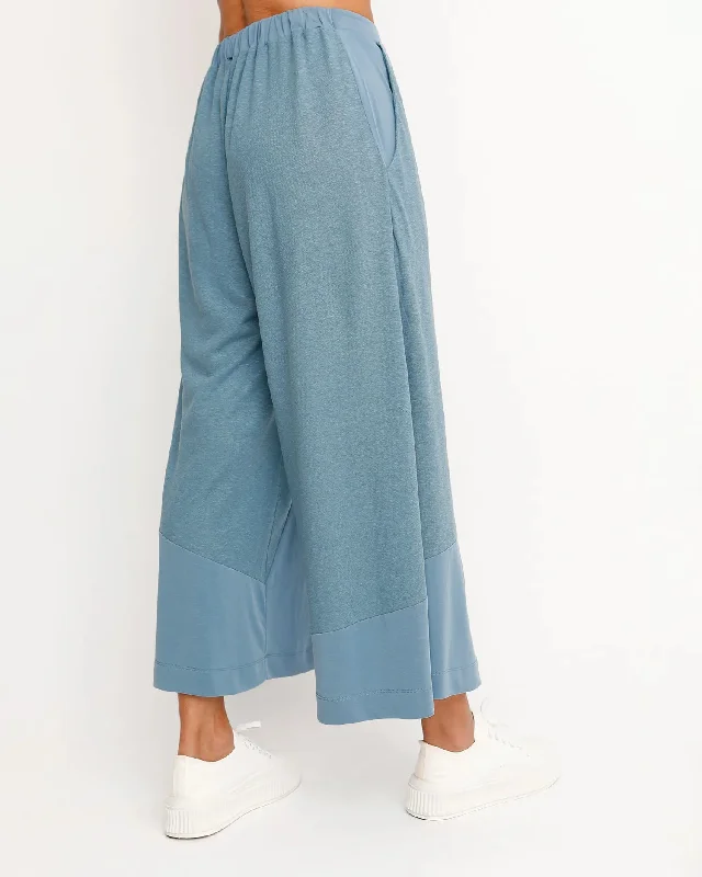 Ozai N Ku Cropped Wide Leg Pants, Azure