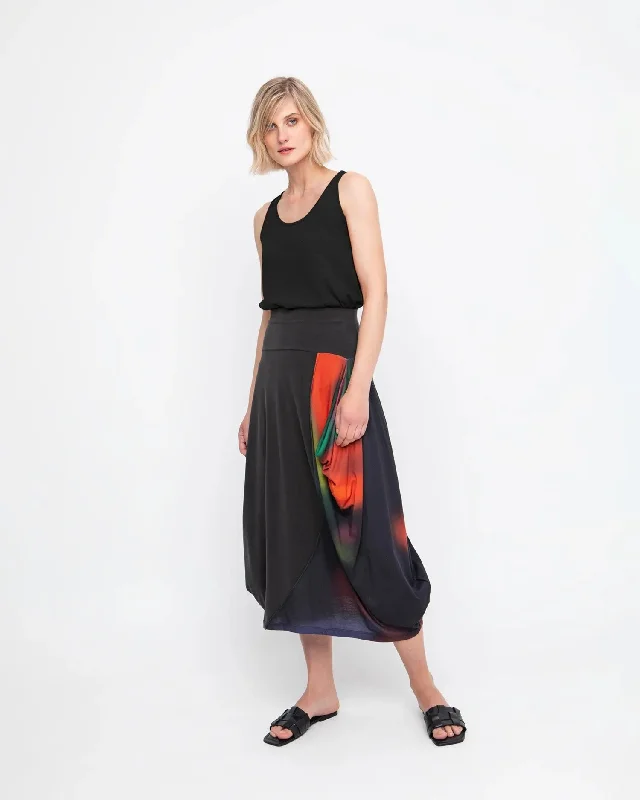 Ozai N Ku Mermaid Midi Skirt, Fall