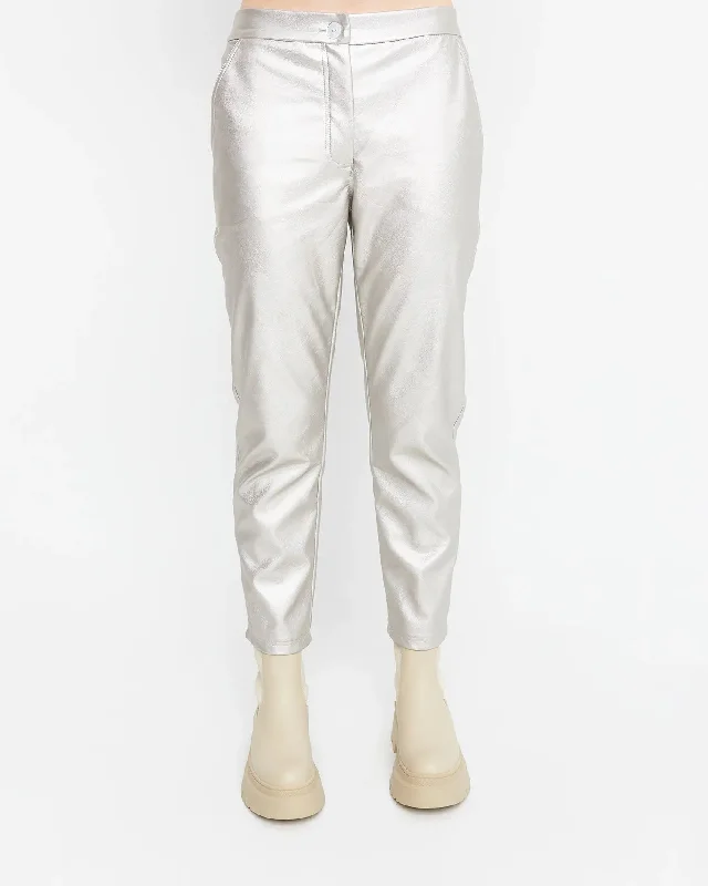 Ozai N Ku Metallic Pants, Gloss