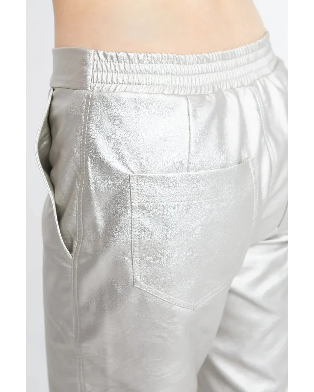 Ozai N Ku Metallic Pants, Gloss