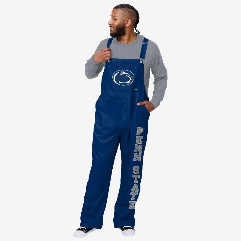 Penn State Nittany Lions Mens Big Logo Bib Overalls