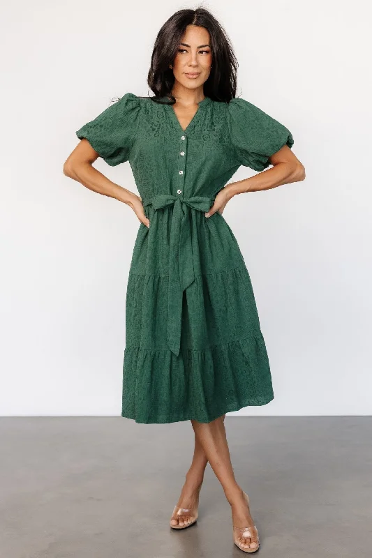 Philippa Midi Dress | Green