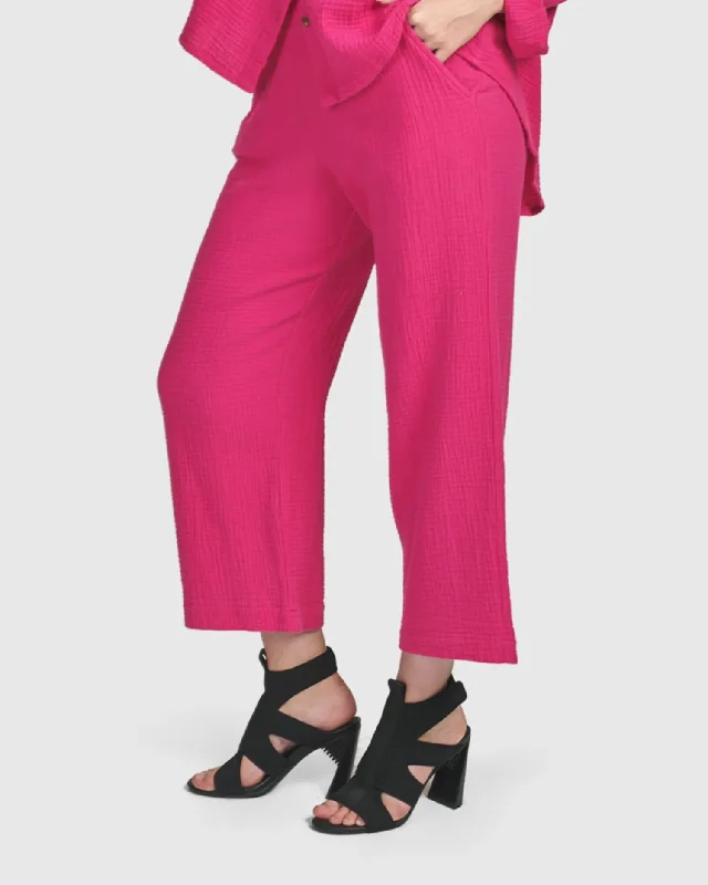 Recreation Pants, Fuchsia