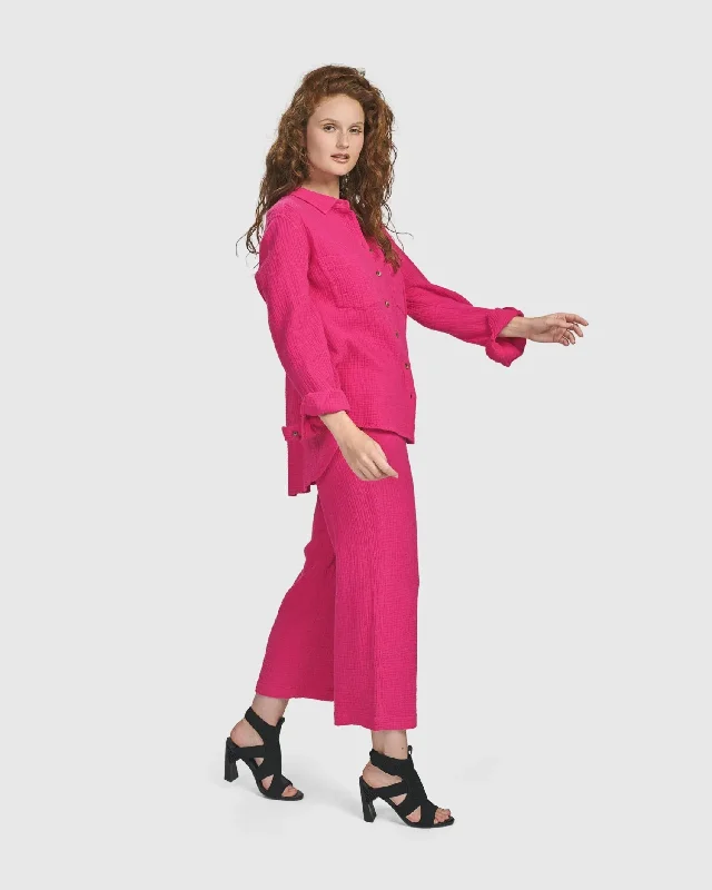 Recreation Pants, Fuchsia