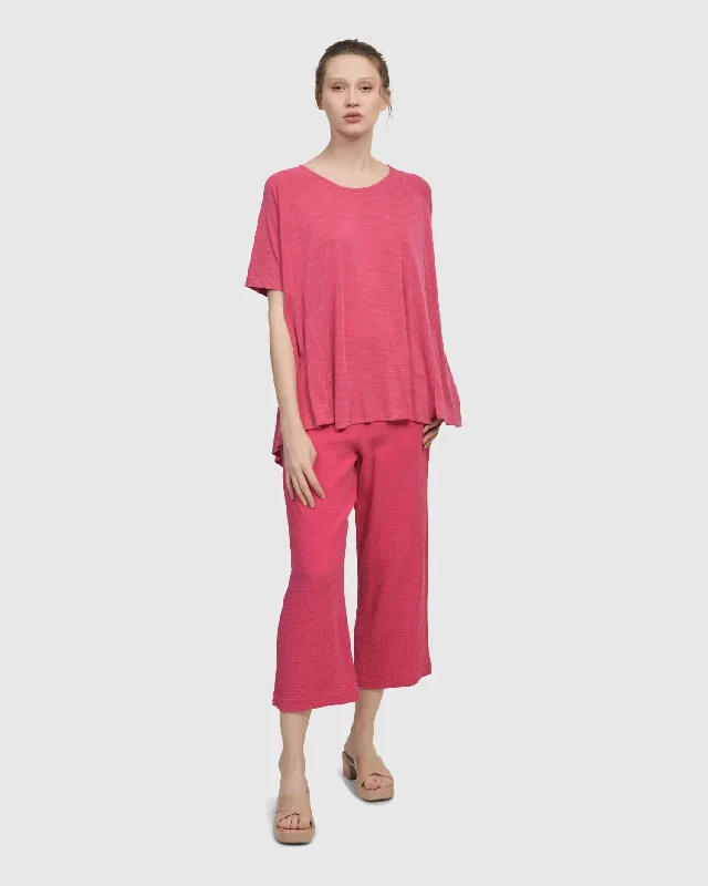 Recreation Pants, Fuchsia