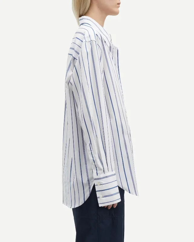 SALOVAS SHIRT 15040 / TRUE NAVY STRIPE