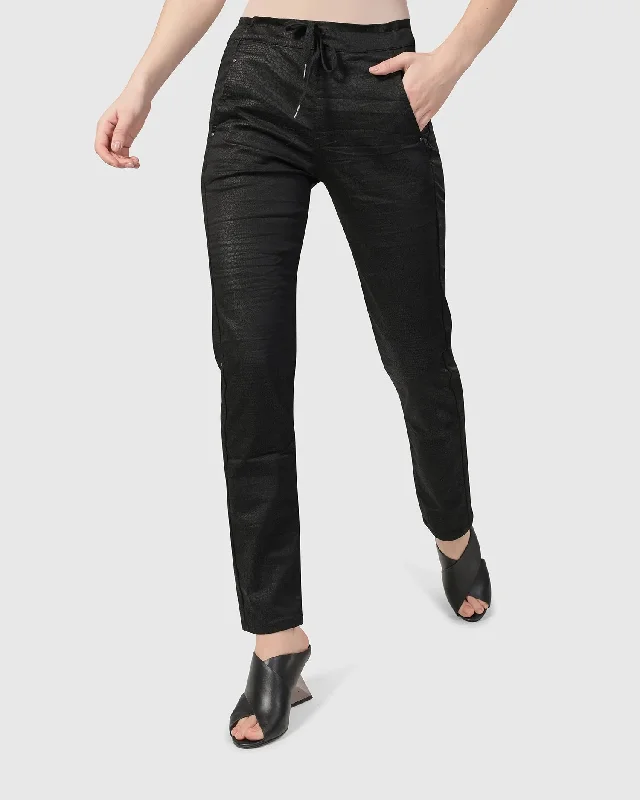 Snake Iconic Stretch Jeans, Black