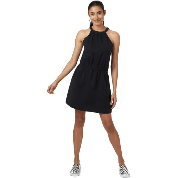 Tentree Women's Dresses - Cypress Dress - Meteorite Black