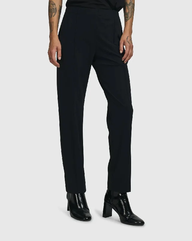 Trinity Slim Pants, Black