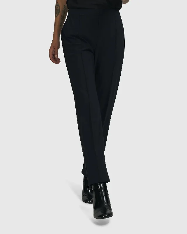 Trinity Slim Pants, Black