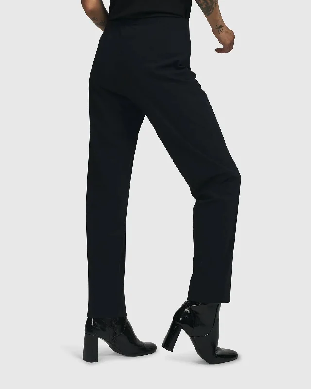 Trinity Slim Pants, Black