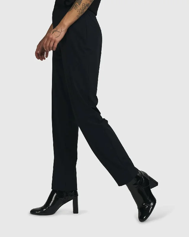 Trinity Slim Pants, Black