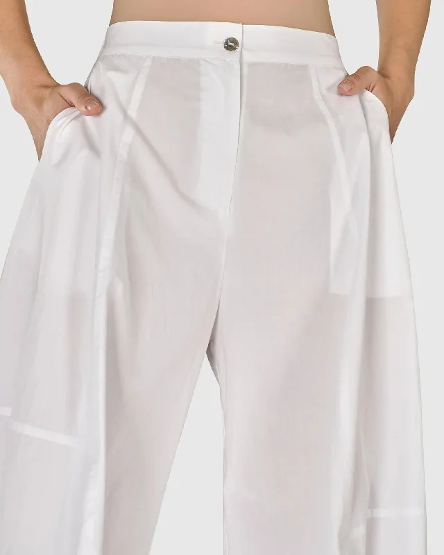 Urban Borough Balloon Pants, White