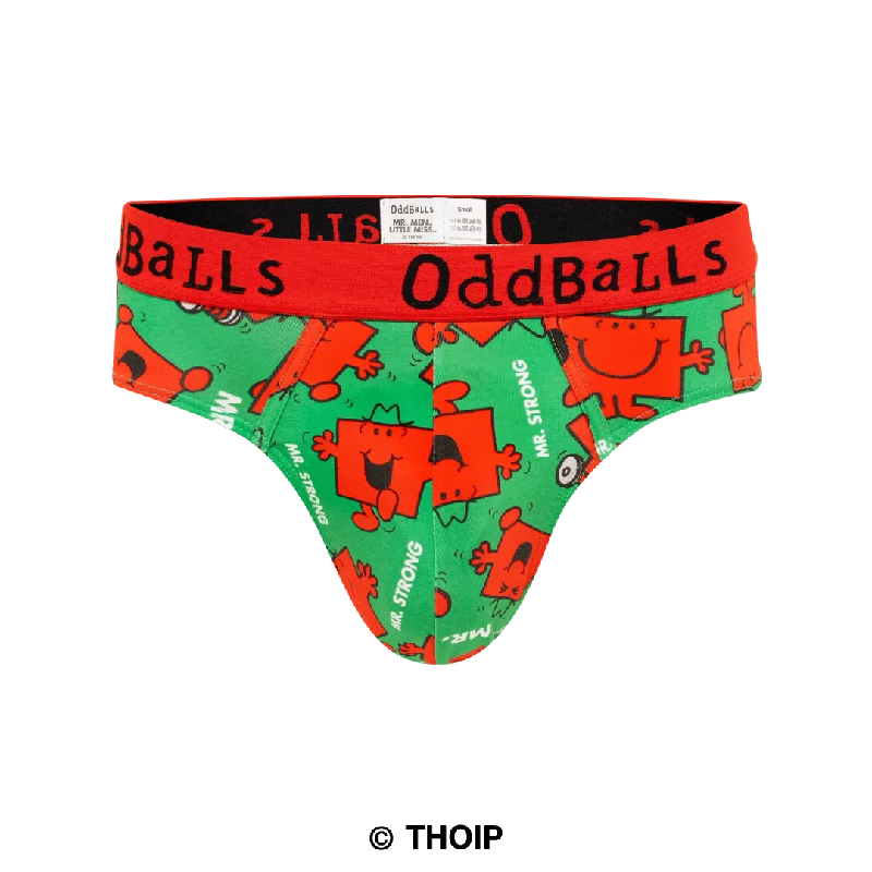 Bright - colored men's briefs for a bold statementMr Strong - Mr Men - Mens Briefs