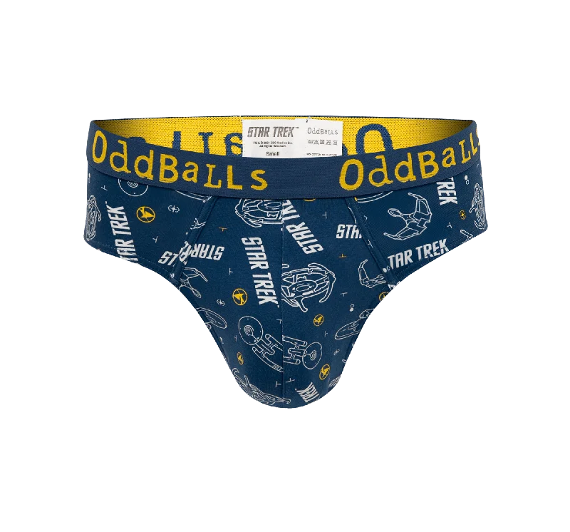 Men's briefs with a wide waistband for comfortStar Trek Galaxy - Mens Briefs