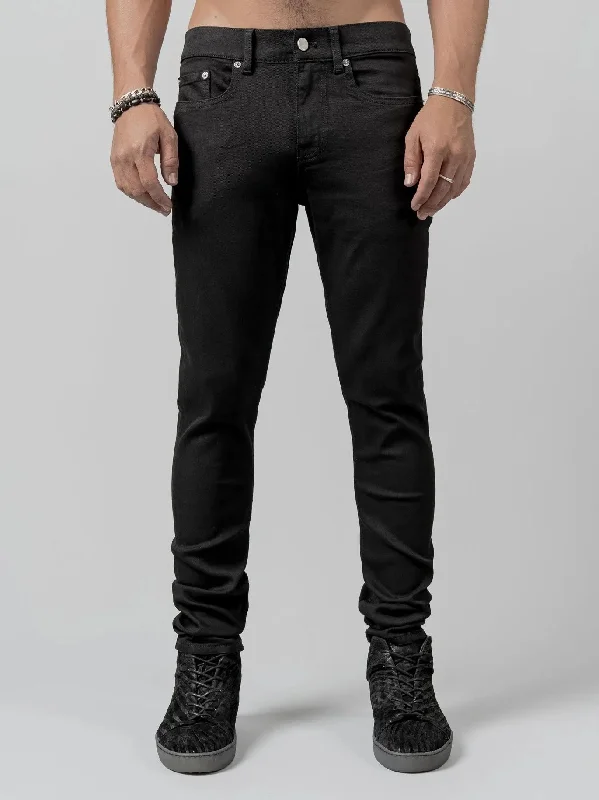 Plus Size Men's Relaxed Fit Jeans with a Tapered Leg for a Laid - Back VibeJEANS 25