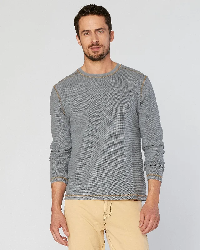 Men's Colored Jeans in Burgundy for a Bold and Fashion - Forward LookBuoy Supima Thermal Crew