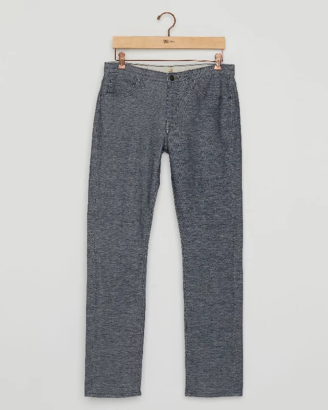 Men's Stretch Jeans with a Moisture - Wicking Lining for Active LifestylesNo. 11 Classic Fit Toco Melange Flex