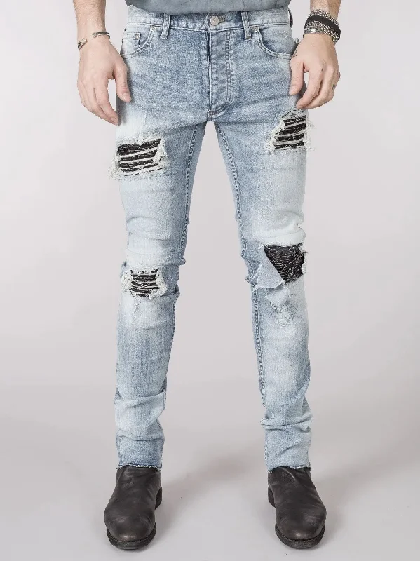 Plus Size Men's Bootcut Jeans with a Relaxed Waist for a Classic and Comfortable FitDENIM