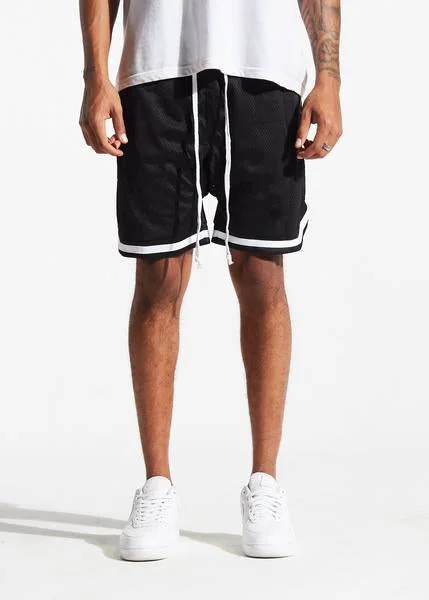 Men's Jeans with a Zip - Off Lower Leg for Convertible StyleJordan Ball Shorts (Black)