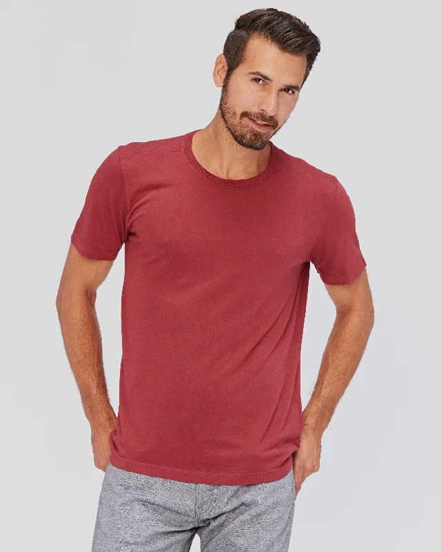 Men's High - Waisted Jeans in a Medium Wash for a Vintage - Style RevivalLAX Tee