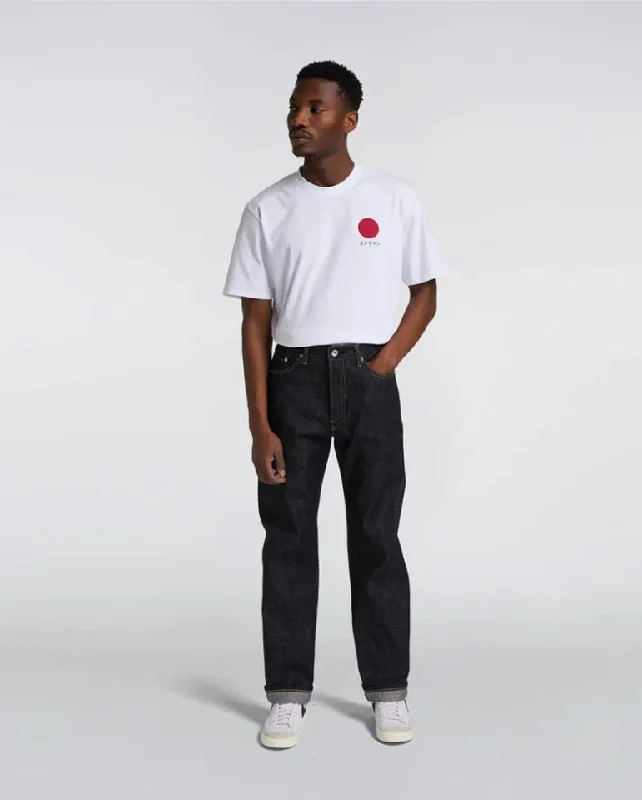 Men's Colored Jeans in Burgundy for a Bold and Fashion - Forward LookNihon Menpu Loose pure Indigo Unwashed