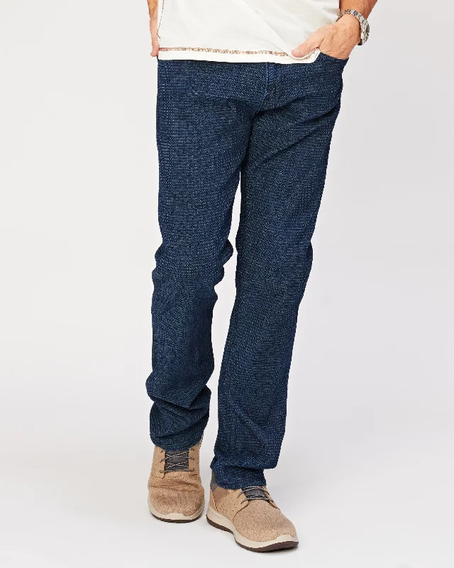 Plus Size Men's Relaxed Fit Jeans with a Faded Wash for a Vintage - Inspired LookNo. 11 Classic Halsing Rinse
