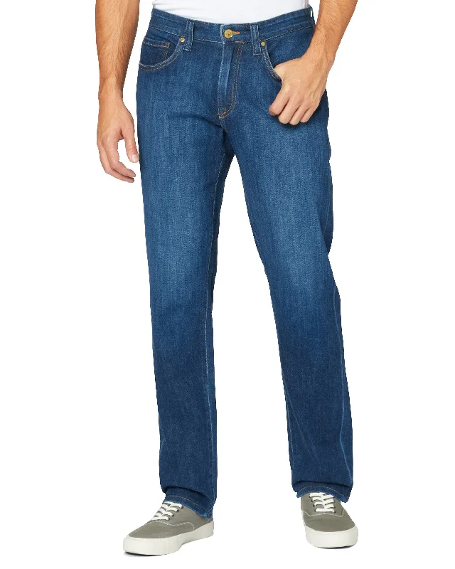 Men's Jeans with a Cargo - Inspired Knee Pocket for Extra StorageNo. 12 Athletic Fit Bixby Ranch Flex