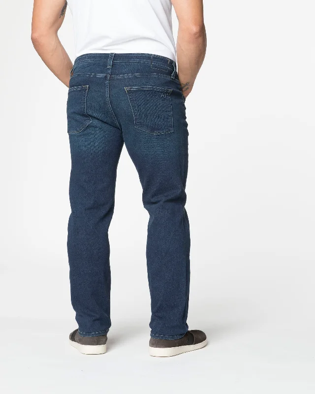 Men's Cargo Jeans with Multiple Pockets for a Practical and Outdoor - Friendly LookNo. 30 Modern Slim Fit Terry Tech Indigo Flex