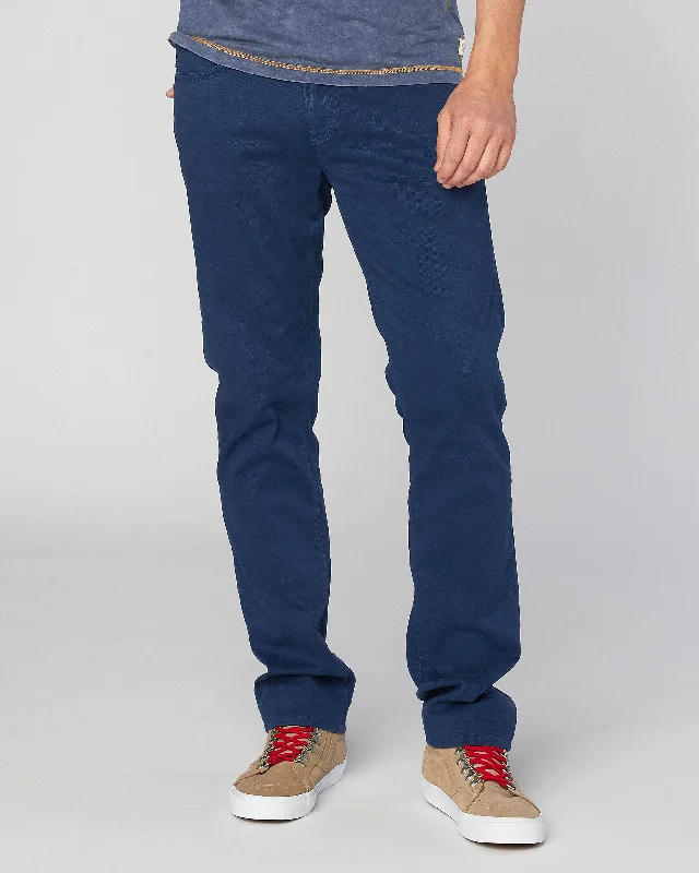 Men's Distressed Jeans with Patches for a Retro and DIY - Inspired AppearanceRocker Fit Rincon Twill Flex Men's Distressed Jeans with Patches for a Retro and DIY - Inspired AppearanceRocker Fit Rincon Twill Flex