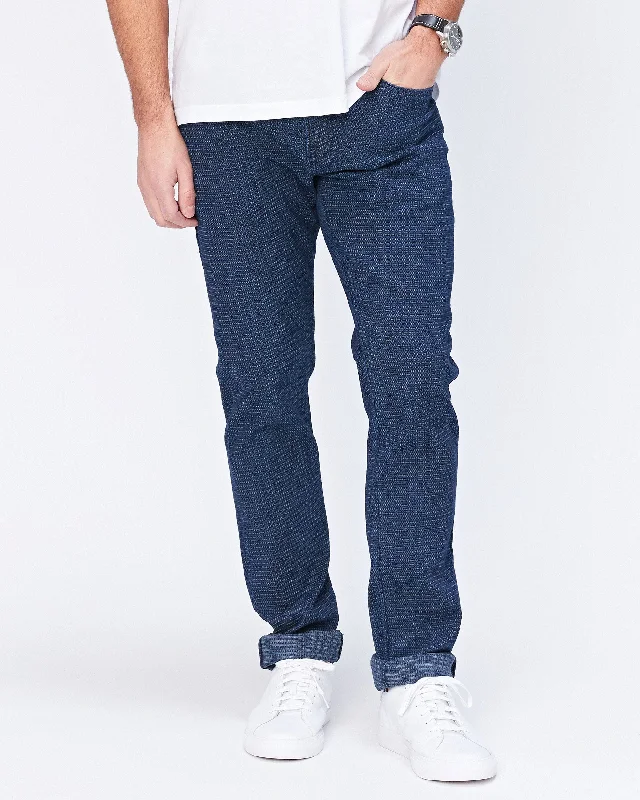 Men's Slim Fit Stretch Jeans in Dark Wash for a Modern and Comfortable LookRocker Halsing Rinse
