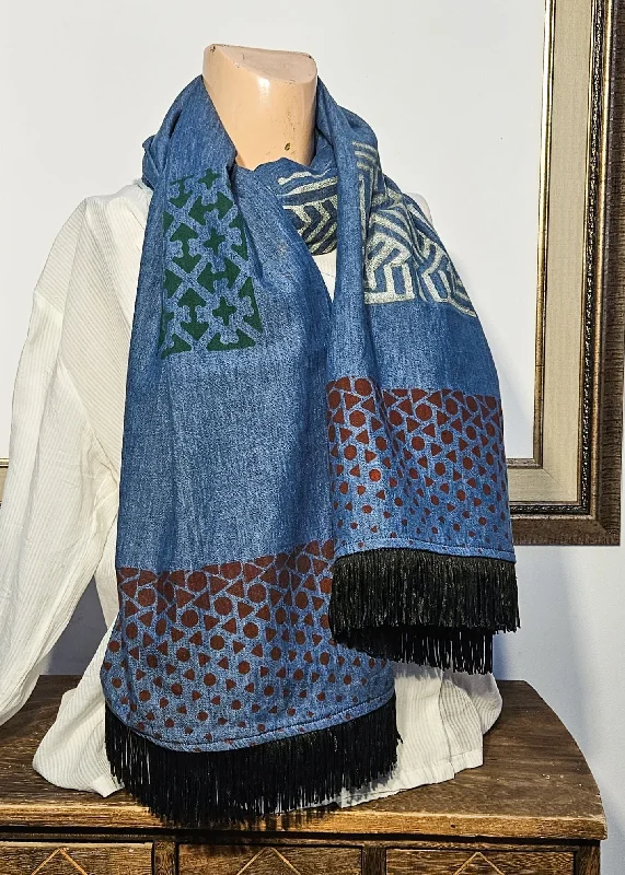 Men's Cargo Jeans with Multiple Pockets for a Practical and Outdoor - Friendly LookTimeless Blue Stole
