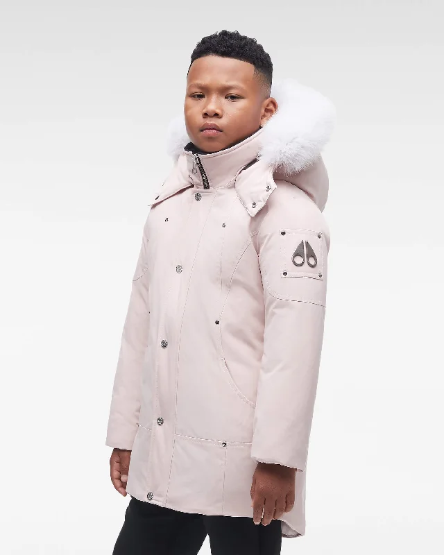Rose Smoke with Natural Fox Fur