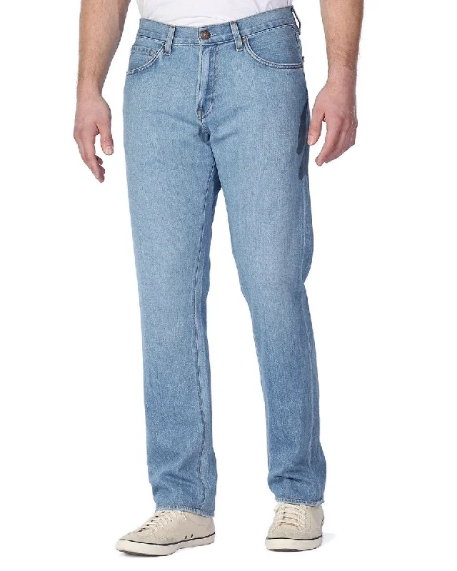 Men's Low - Rise Jeans in a Light Wash for a Casual and Youthful LookNo. 7 Waterman Relaxed Bixby Ranch Rinse Flex