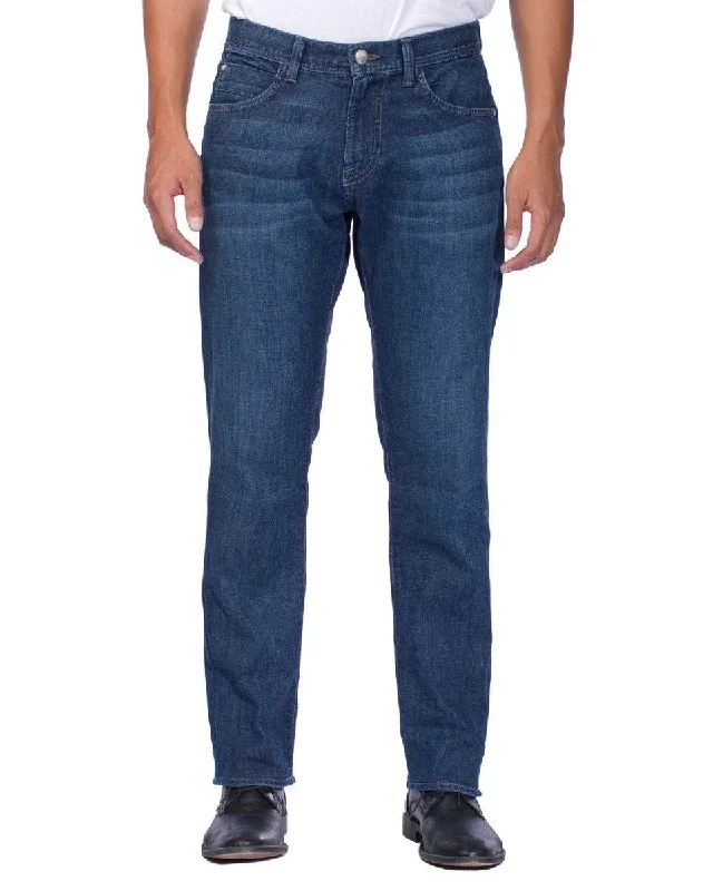 Men's Jeans with an Elastic Waistband for Ultimate ComfortNo. 7 Waterman Enlighten Flex