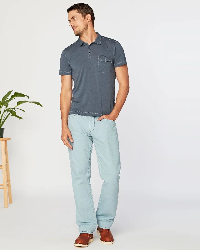 Men's Cargo Jeans with Multiple Pockets for a Practical and Outdoor - Friendly LookNo. 7 Waterman Relaxed Fit Porto Linen