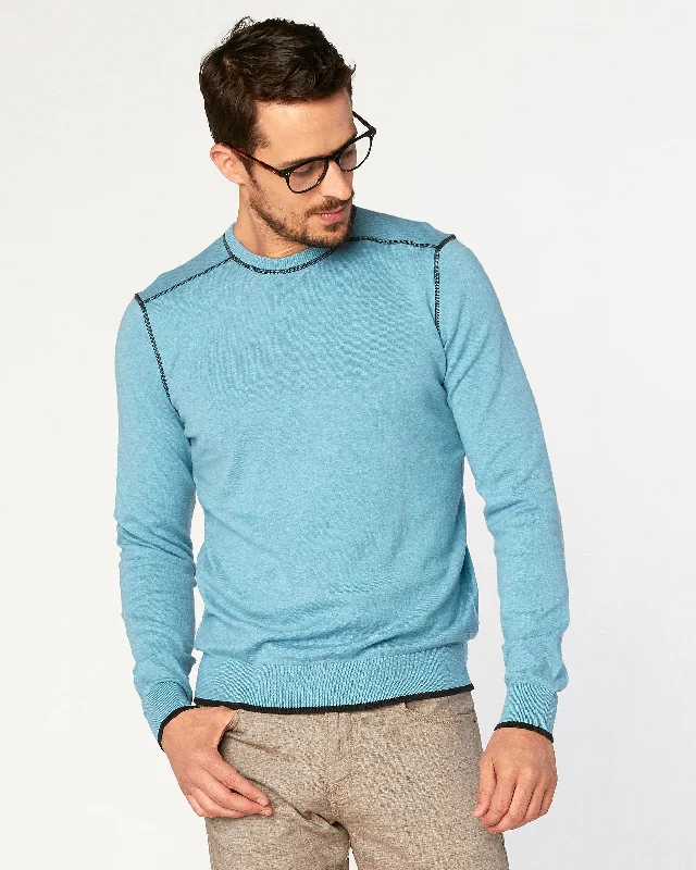 Men's Jeans with a Button - Fly for a Traditional and Classic AestheticWilson Long Sleeve Sweater