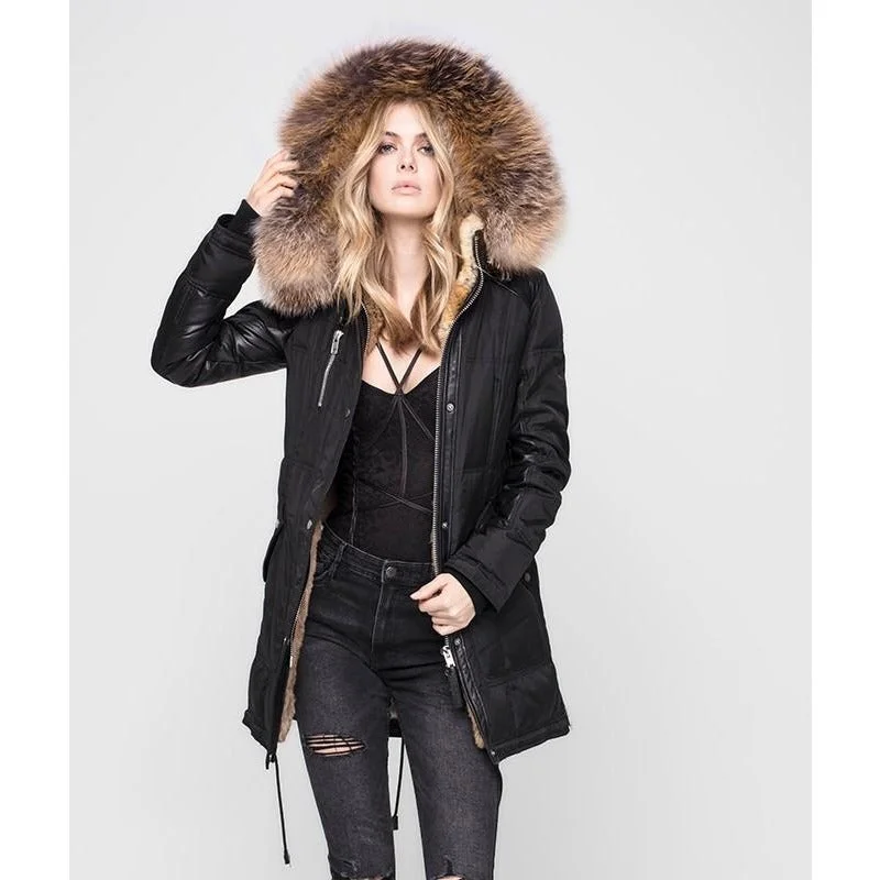 Men's Jeans with a Zip - Off Lower Leg for Convertible StyleWomen's Nicole Benisti Chelsea Coat - Black/Gold