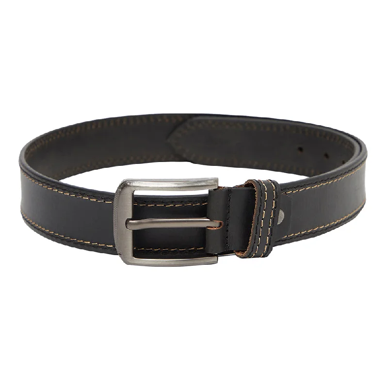 Athletic men's socks with arch supportMen's Black Casual Single Side Designer Belt