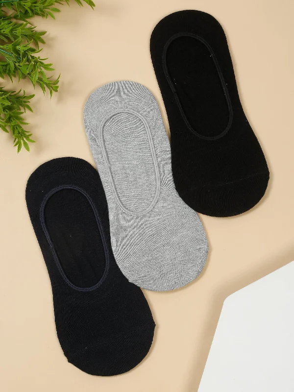 Running men's socks for sports performanceMen's Mix (Navy,Grey,Black) Basic No Show / Loafer Socks -Pack of 6