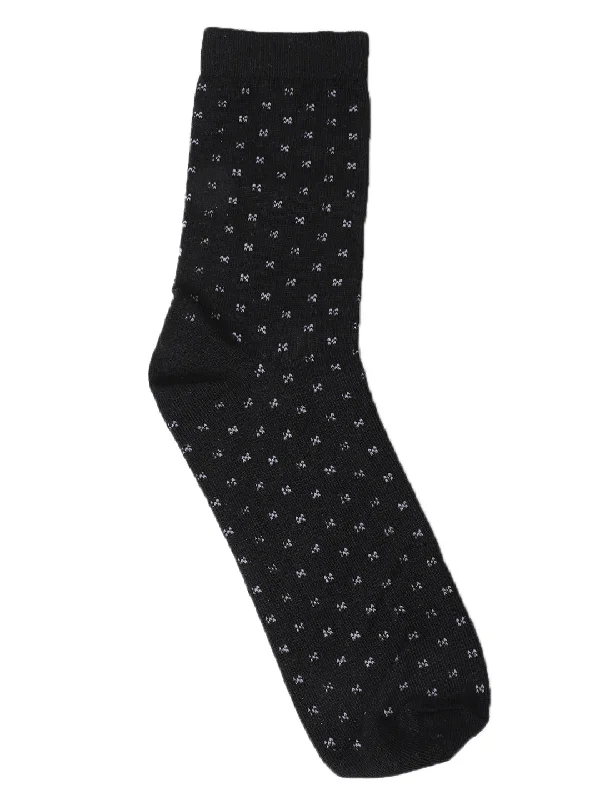 Sheer men's socks for a delicate appearanceMen's Black Basic Crew Length Socks -Pack of 5 Sheer men's socks for a delicate appearanceMen's Black Basic Crew Length Socks -Pack of 5